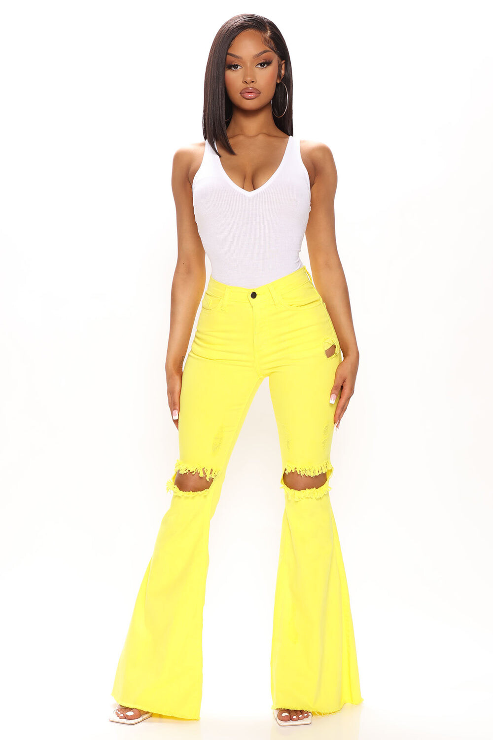 

Джинсы Fashion Nova PSF52, желтый
