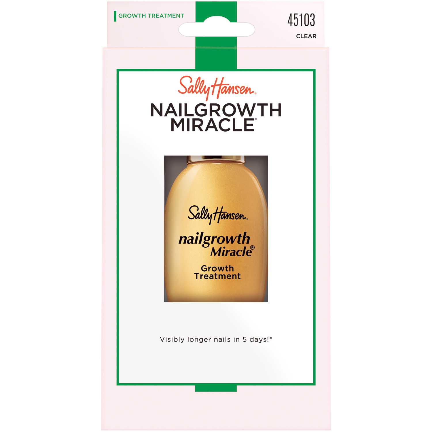 Sally Hansen Nailgrowth Miracle укрепляющий кондиционер для ногтей, 13,3 мл - фото