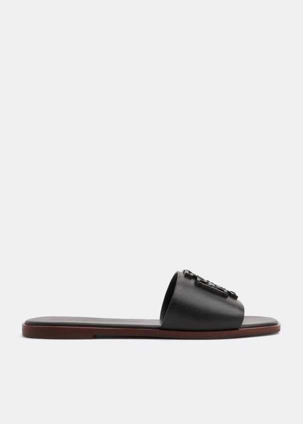 

Сандалии TORY BURCH Ines flat sandals , черный