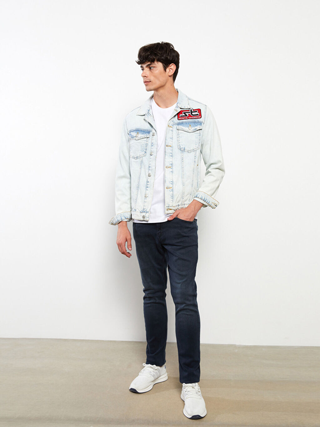 

Мужские джинсовые брюки 750 Slim Fit LCW Jeans