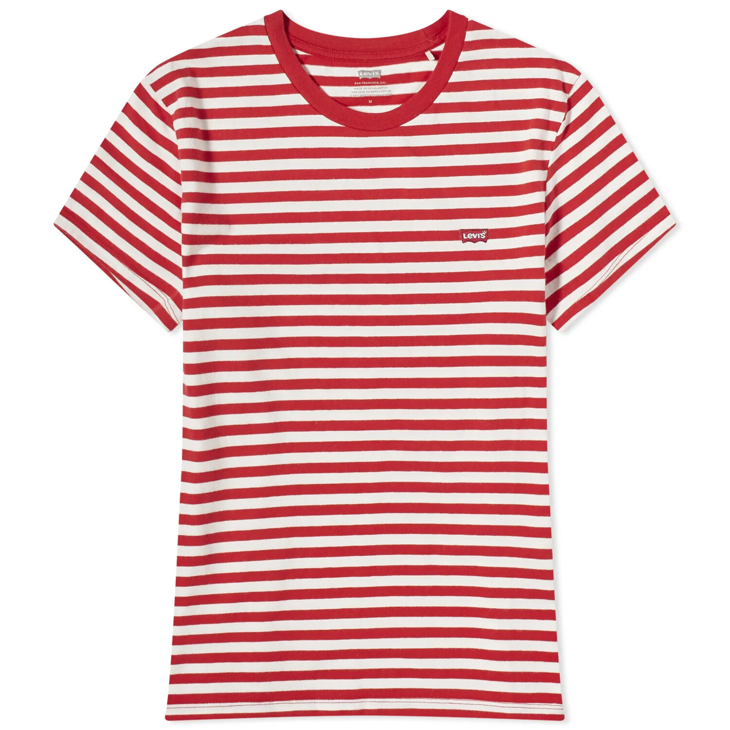 

Футболка Levis Vintage Clothing Perfect Striped, красный/белый