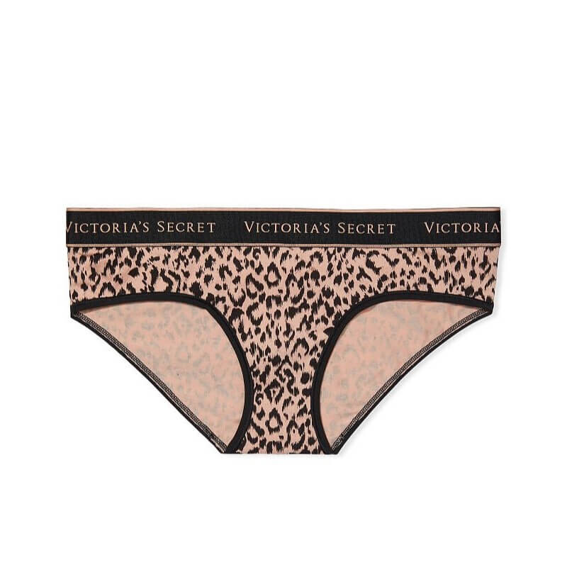 

Трусики-хипхаггеры Victoria's Secret Logo Cotton, леопардовый
