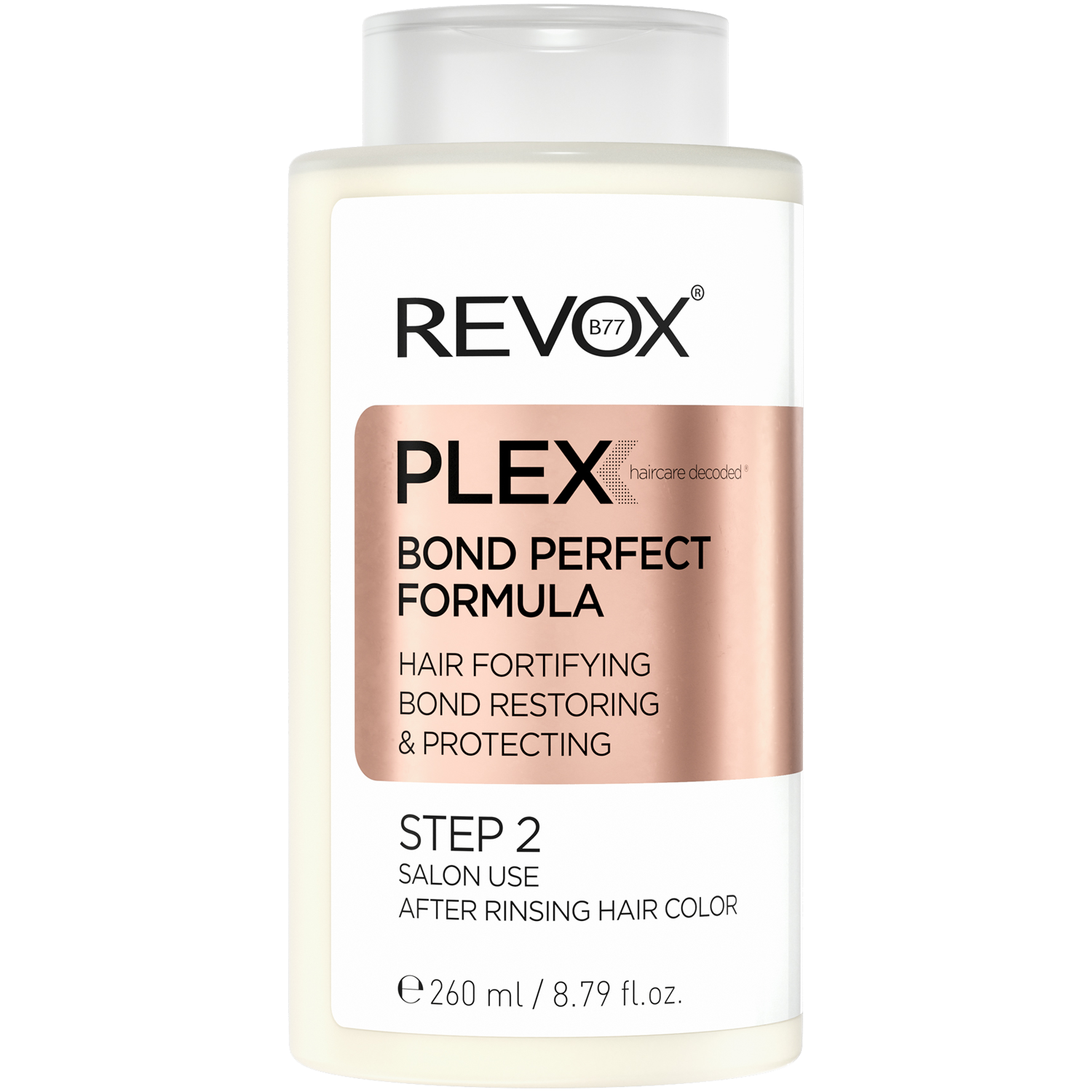 Revox Plex Bond Perfect Formula Step 2 уход за волосами, 260 мл