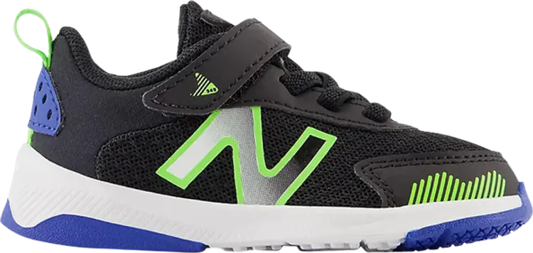 

Кроссовки New Balance 545 Bungee Lace Toddler 'Black Pixel Green', черный