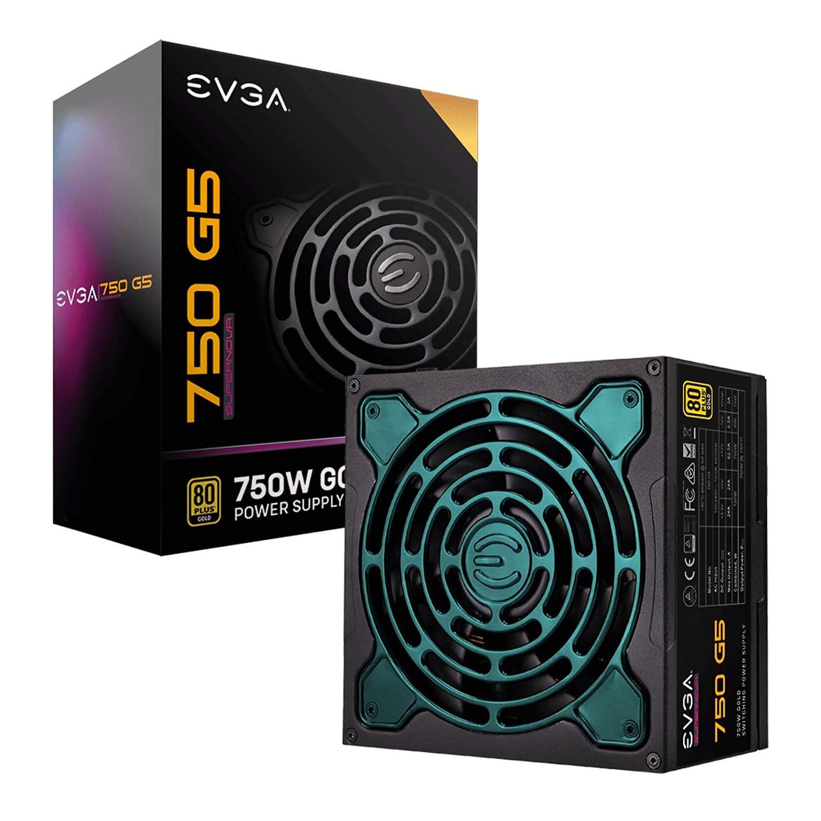 Блок питания EVGA SuperNOVA 750 G5 220-G5-0750-X3 - фото