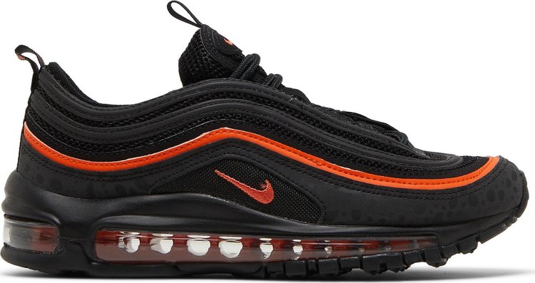 Nike Air Max 97 GS Black Safety Orange CDEK.Shopping