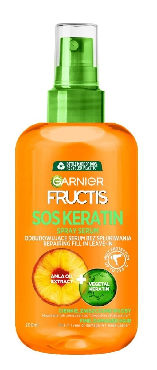 

Fructis SOS Keratin сыворотка для волос, 200 ml