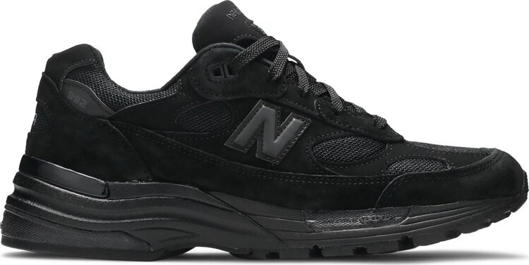 

Кроссовки New Balance 992 Made in USA 'Black', черный