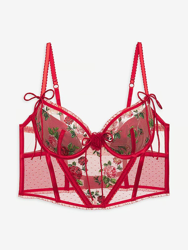 

Корсет For Love & Lemons Anika, красный