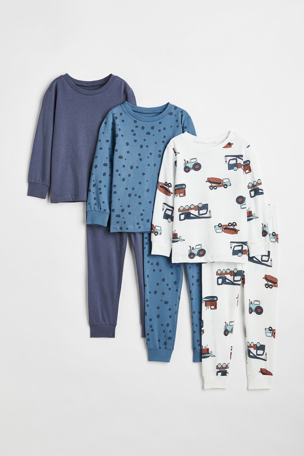 

Комплект из 3 пижам H&M Vehicles, синий