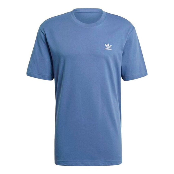 Футболка Adidas originals Logo Printing Sports Breathable Short Sleeve Royal blue, Синий футболка adidas originals offset printing logo earth star athleisure casual sports черный