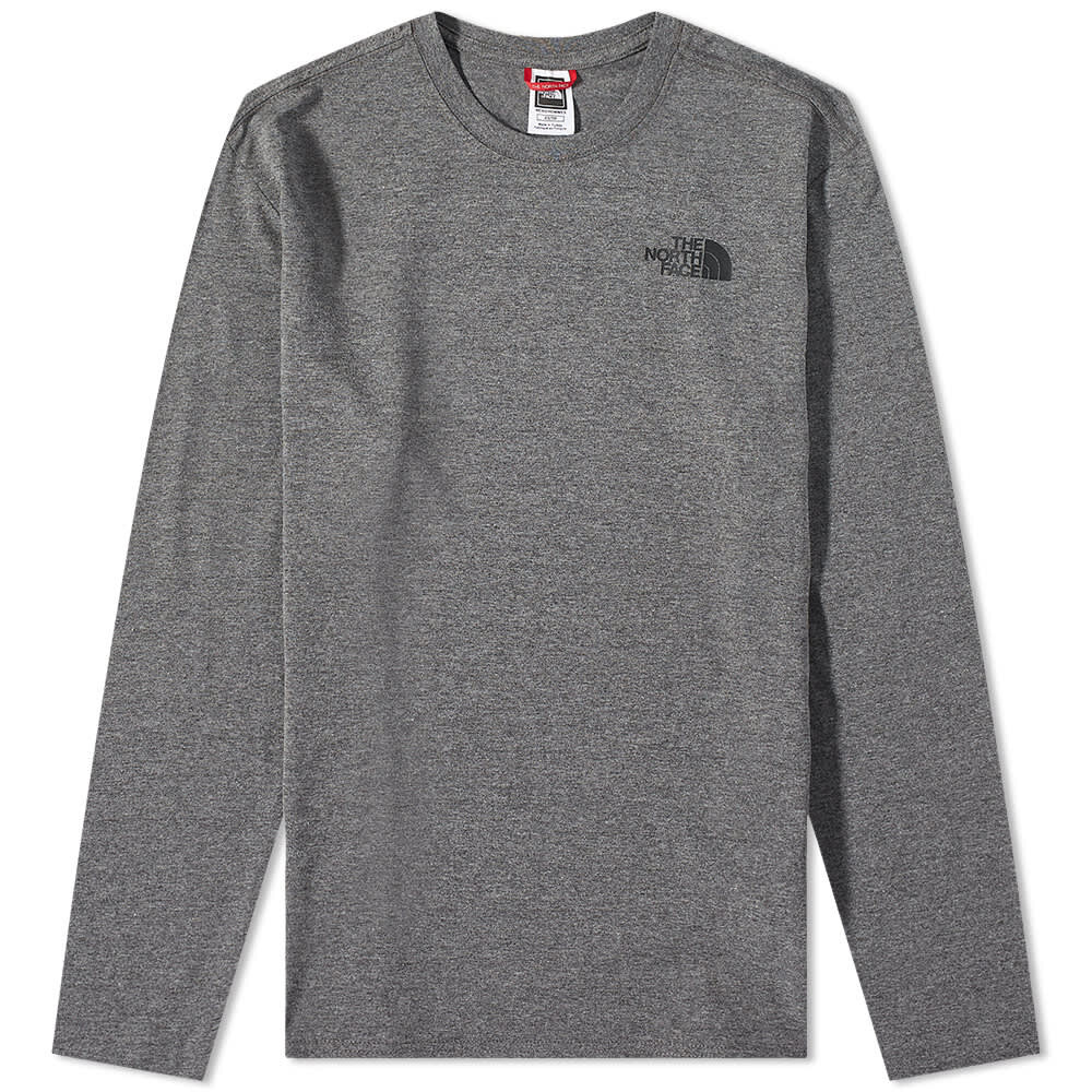 

Футболка The North Face Long Sleeve Red Box Tee, Серый