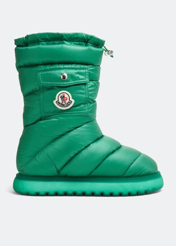 

Ботинки MONCLER Gaia Pocket mid boots, зеленый