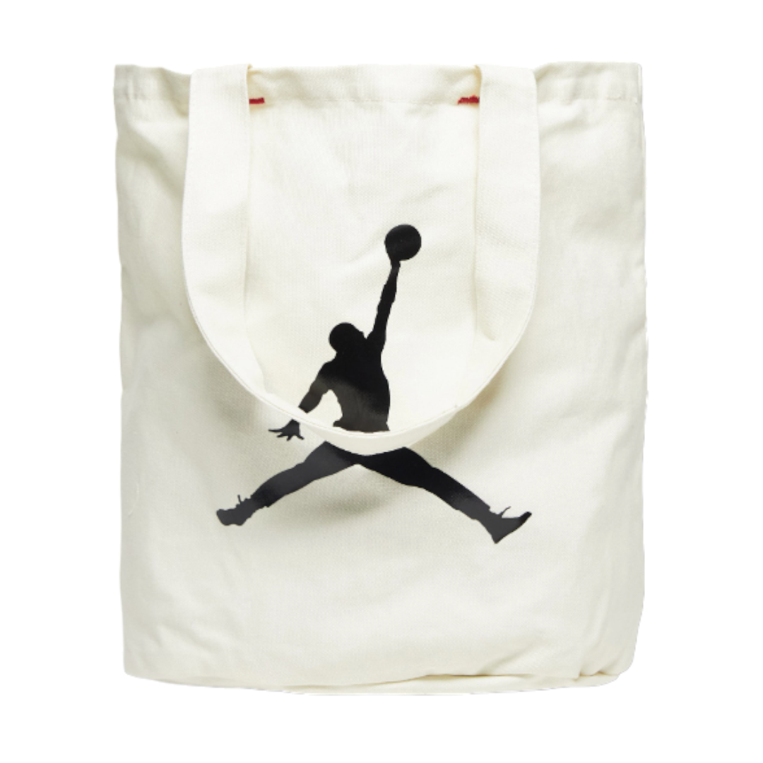 Сумка Nike Jordan Canvas, белый холщовая сумка цветочная азбука н молочно белая