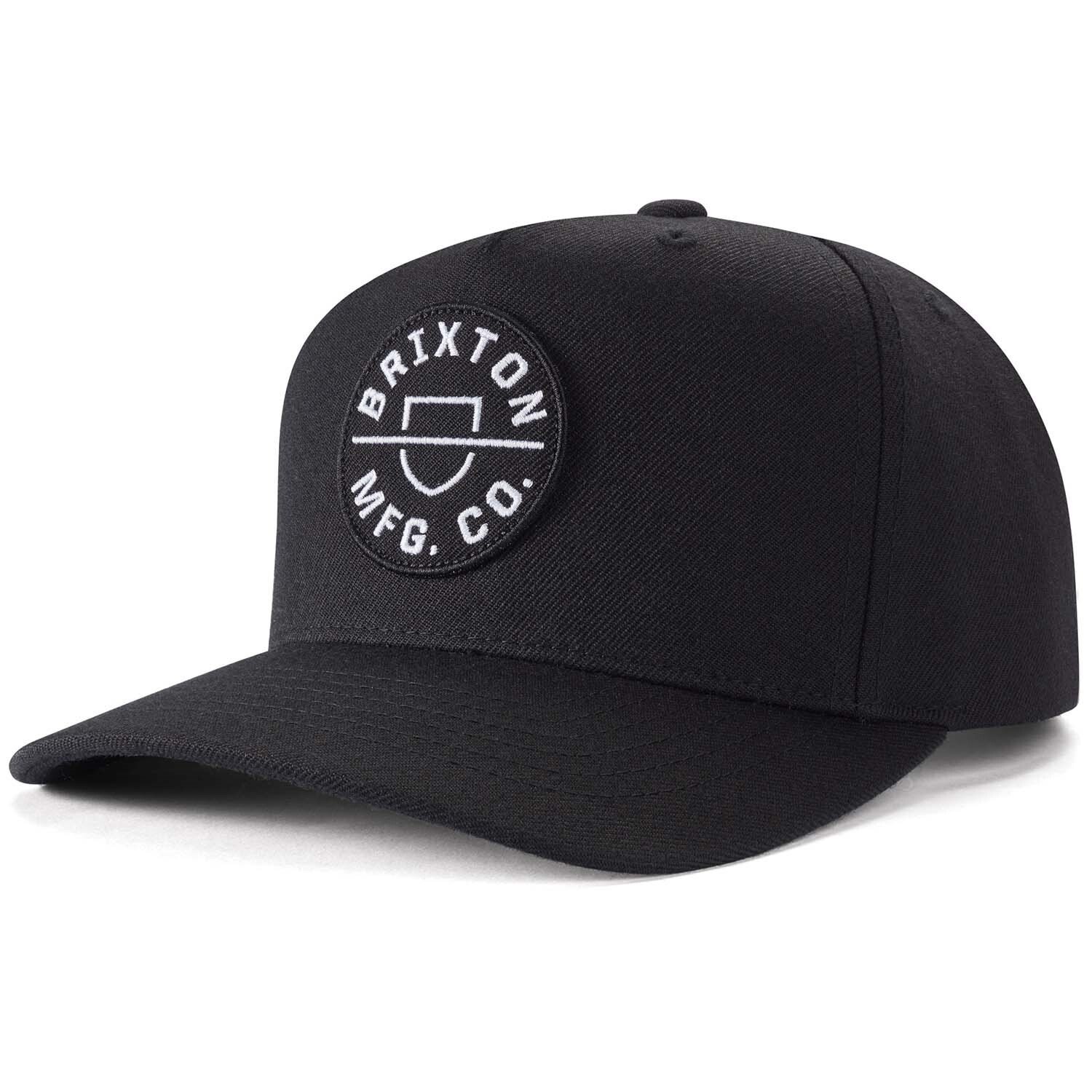 

Кепка Brixton Crest CP MP Snapback, черный