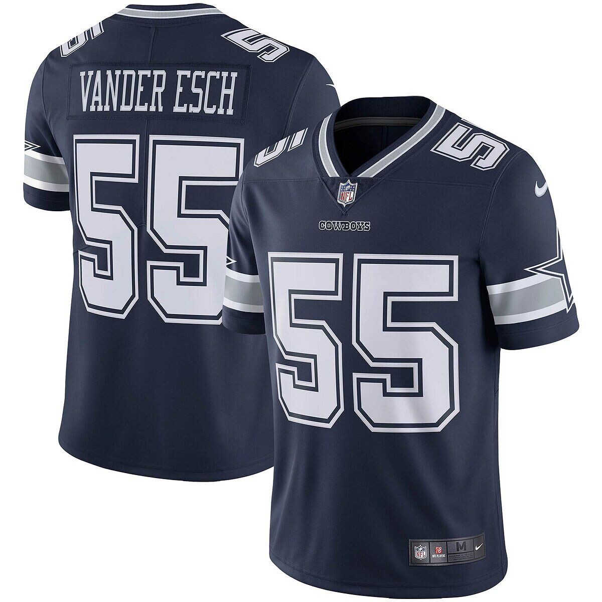 

Мужская футболка leighton vander esch navy dallas cowboys vapor limited jersey Nike