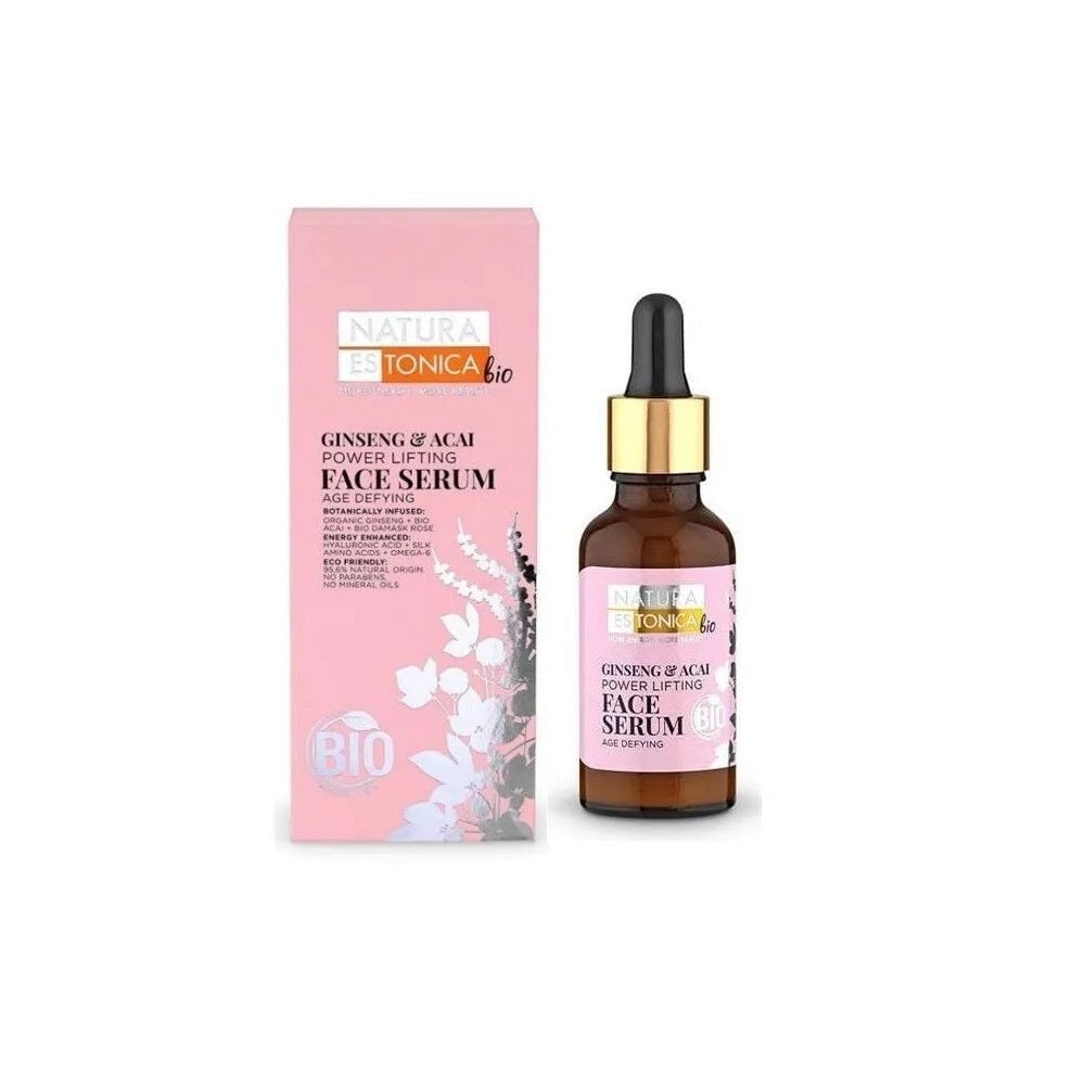 

Natura Estonica Ginseng & Acai Power Lifting Face Serum Интенсивно подтягивающая сыворотка для лица 30мл