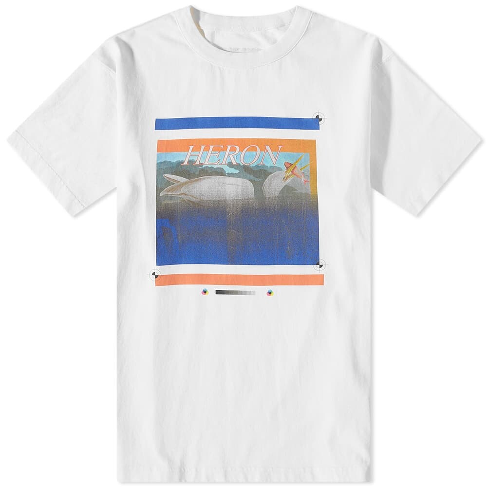 

Футболка Heron Preston Misprinted Heron Tee, Серый