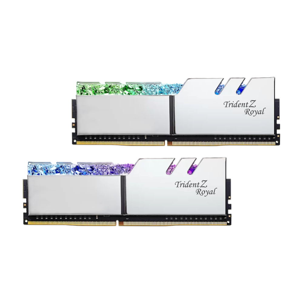 Оперативная память G.SKILL Trident Z Royal, 64 Гб DDR4 (2x32 Гб), 3600 МГц, F4-3600C18D-64GTRS