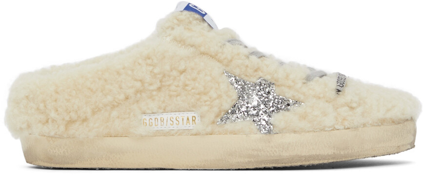

Кроссовки Superstar из овечьей шерсти Golden Goose