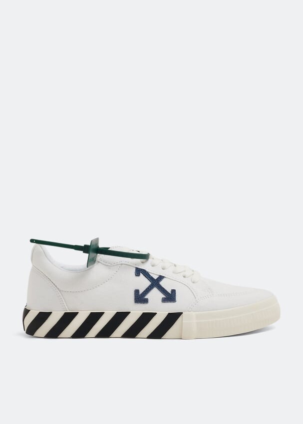 

Кроссовки OFF-WHITE Low Vulcanised sneakers, белый