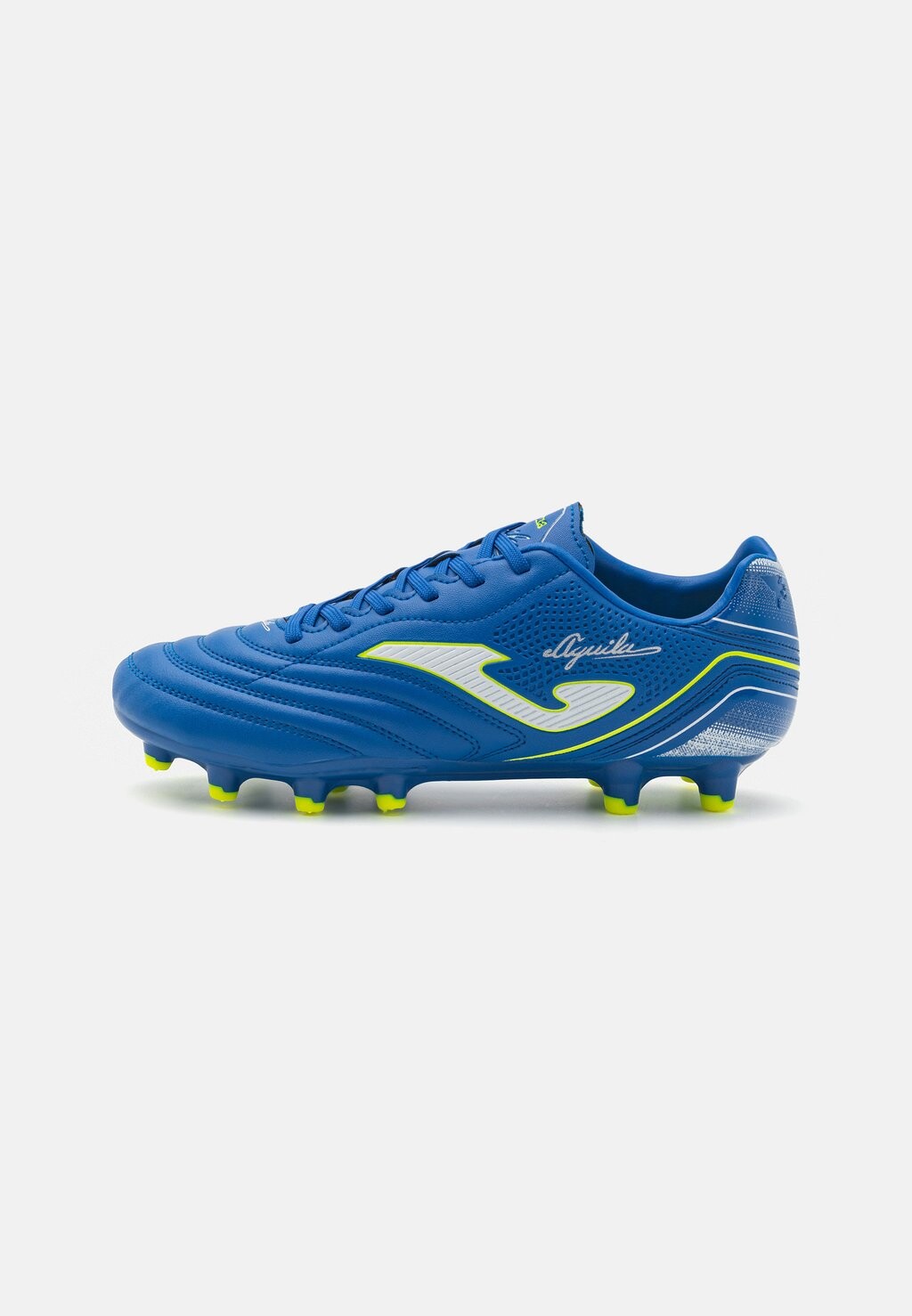 

Кроссовки для футзала с шипами Aguila Joma, цвет blue/neon yellow