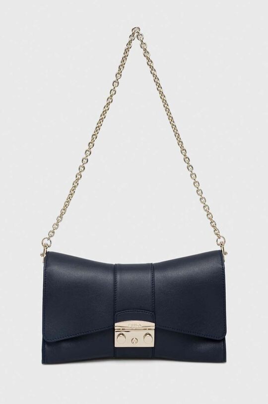 

Кожаная сумочка Furla, черный