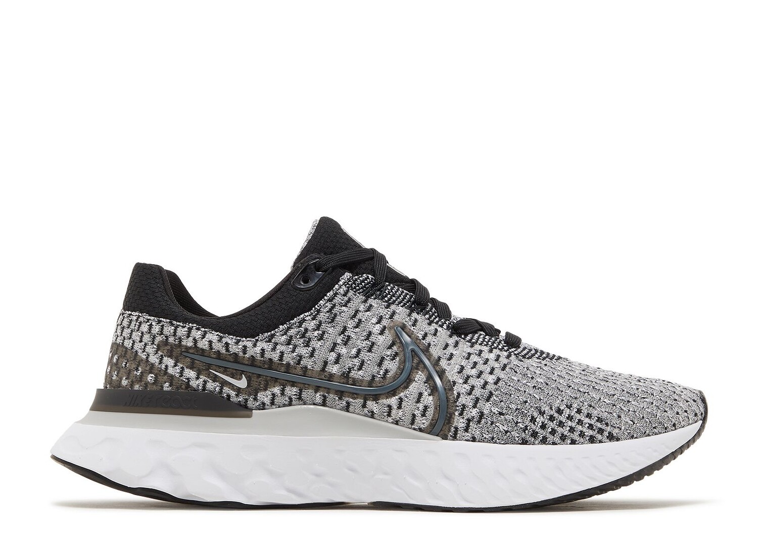 

Кроссовки Nike React Infinity Run Flyknit 3 'Black Grey Fog', черный