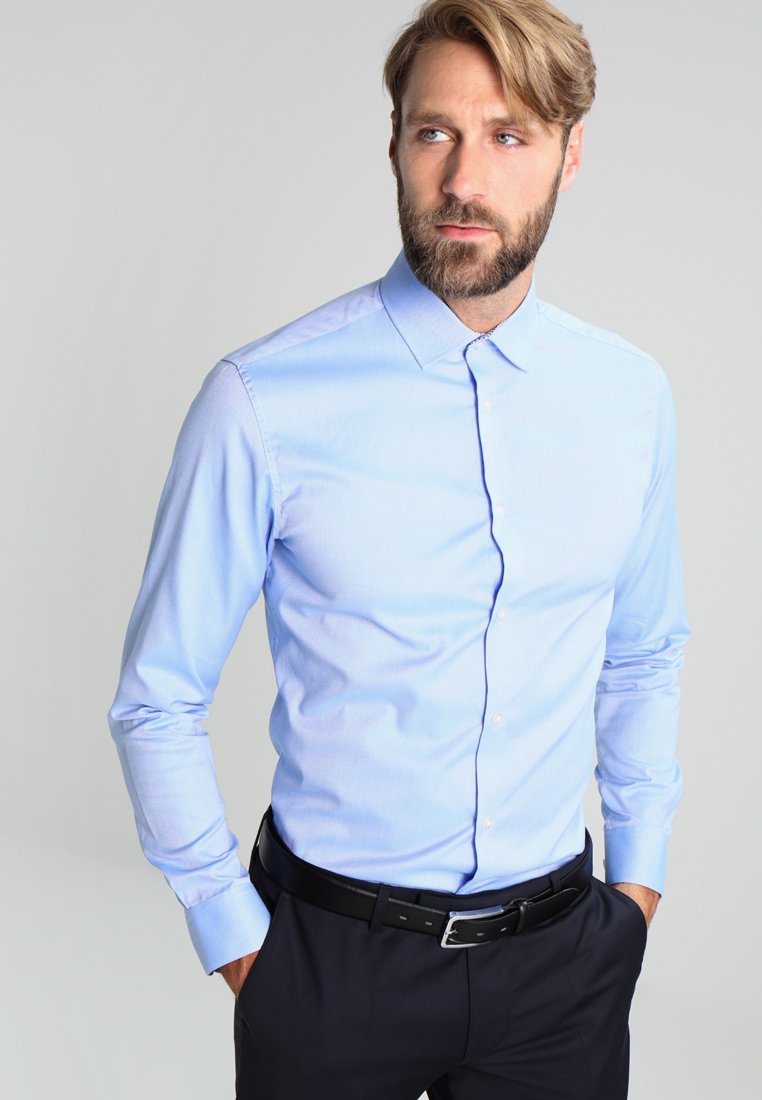 Классическая рубашка Slhslimnew Mark Shirt Selected, цвет light blue классическая рубашка slhslimnew mark shirt selected цвет bright white red navy white