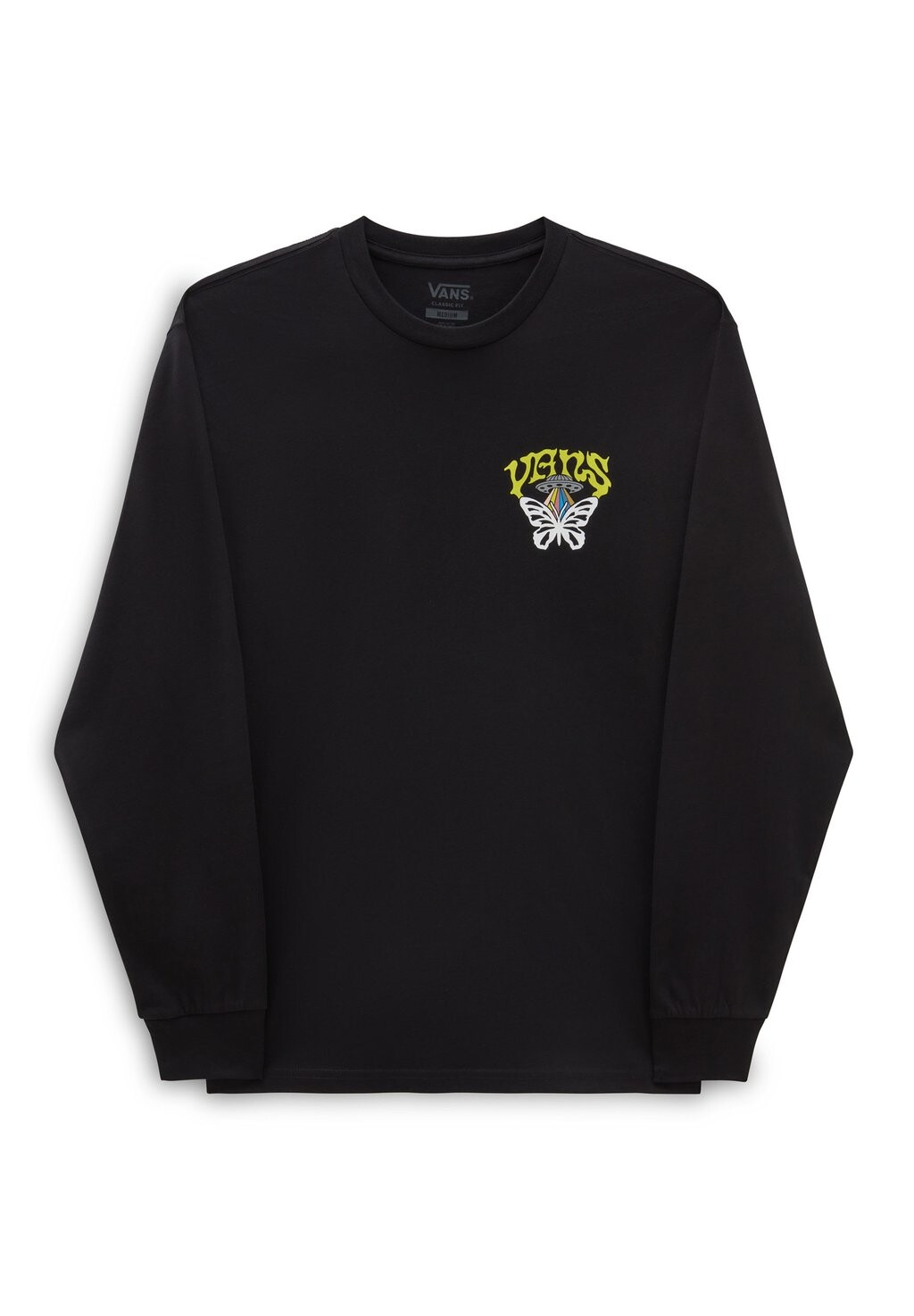 

Футболка с длинным рукавом Skull Saucer Vans, черный