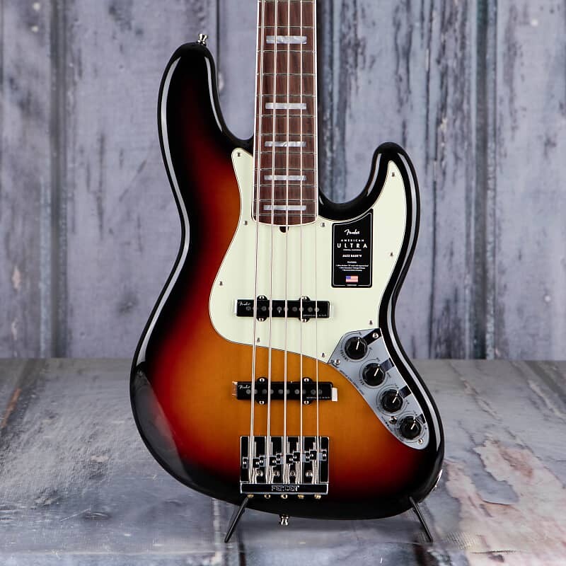 

Басс гитара Fender American Ultra Jazz Bass V 5-String, Rosewood Fingerboard, Ultraburst