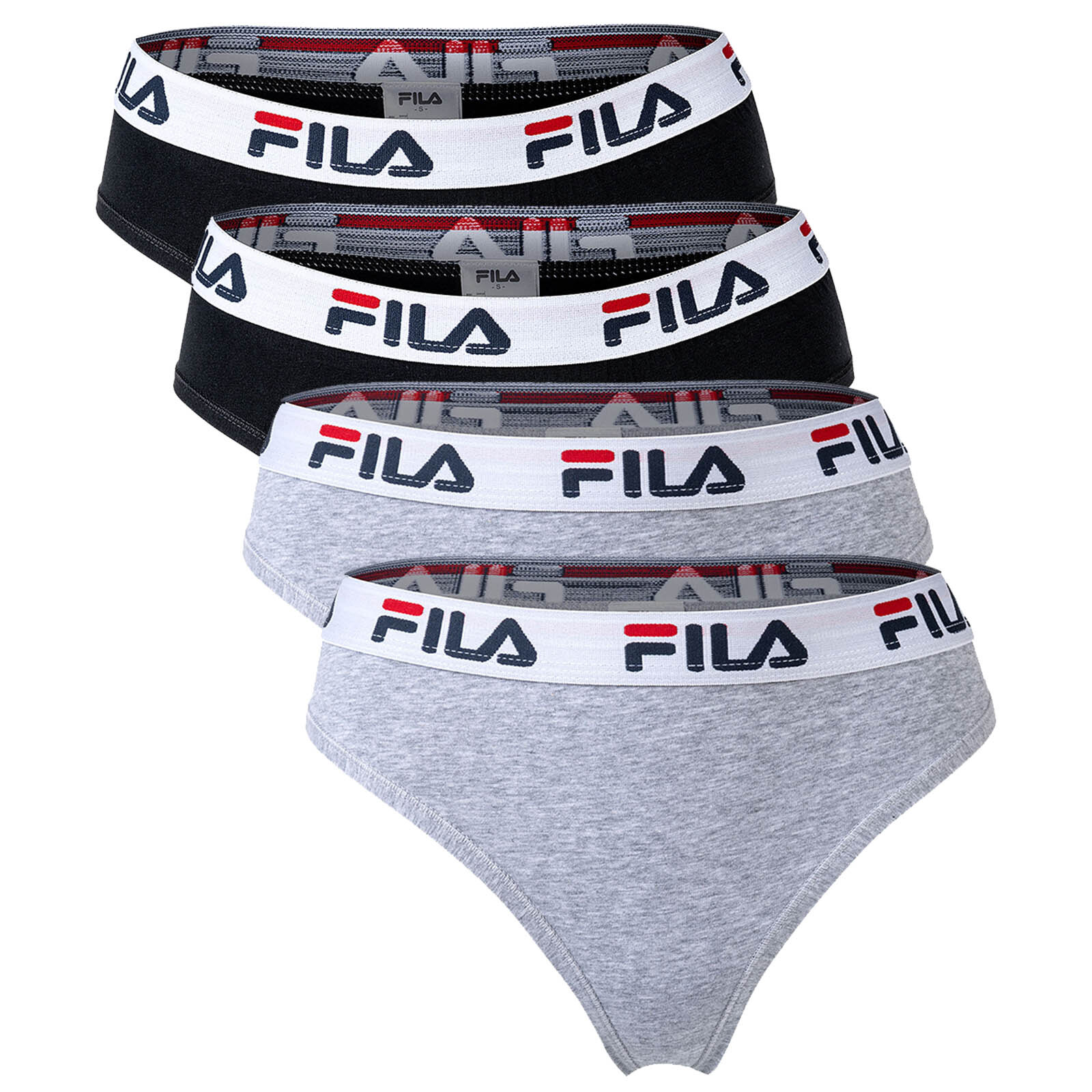 

Трусы Fila 4er Pack, черный