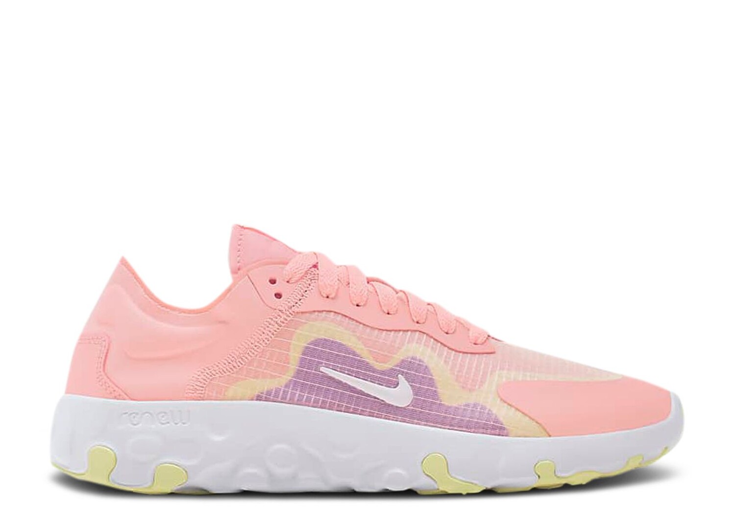 Кроссовки Nike Wmns Renew Lucent 'Bleached Coral', белый цена и фото