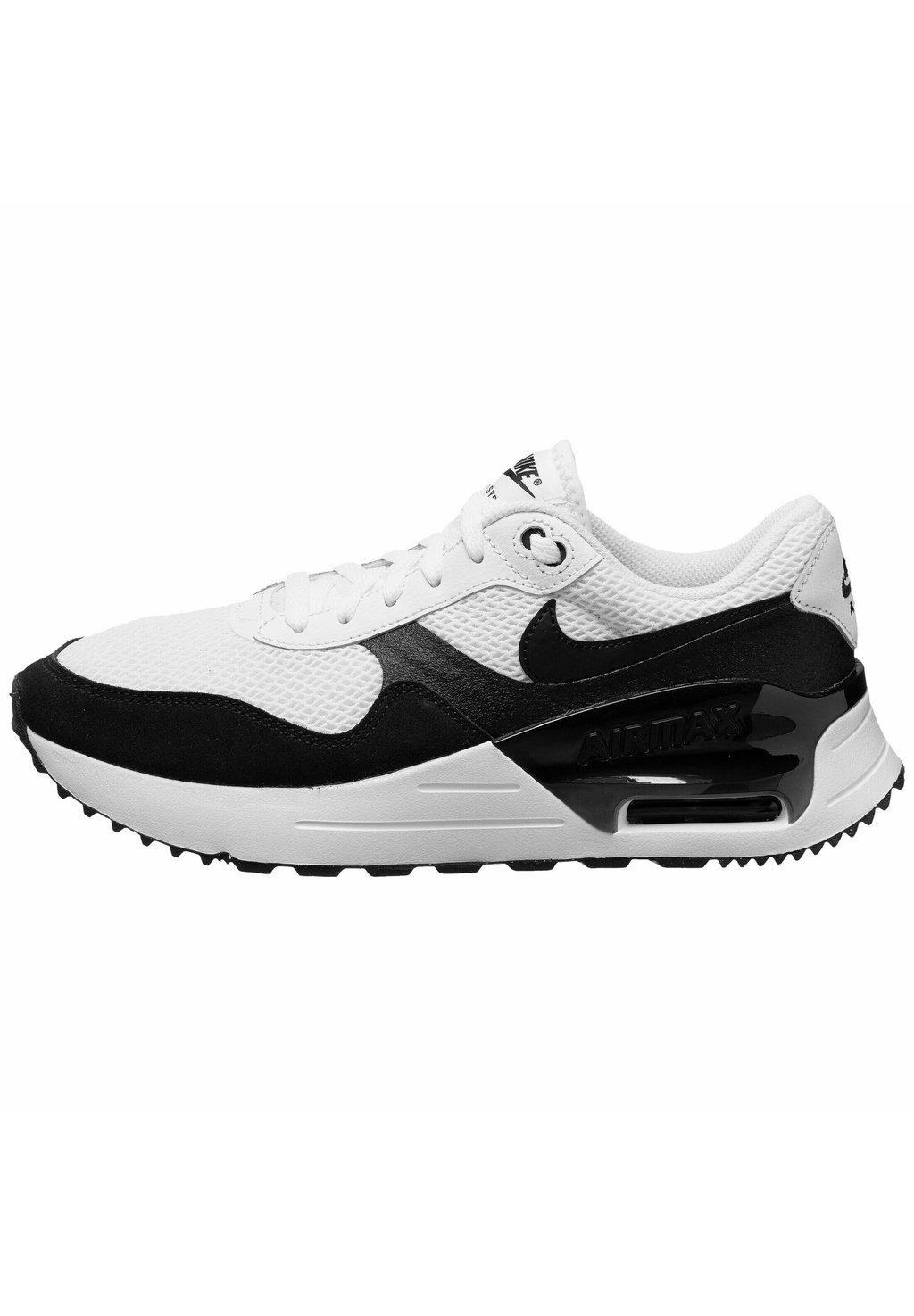 Кроссовки низкие AIR MAX SYSTM Nike Sportswear, цвет white black summit white кроссовки низкие air max motif td nike sportswear цвет white black