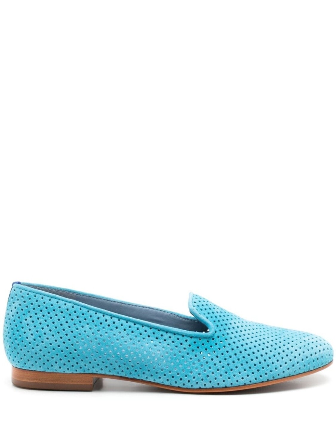 

Лоферы с перфорацией Blue Bird Shoes, синий