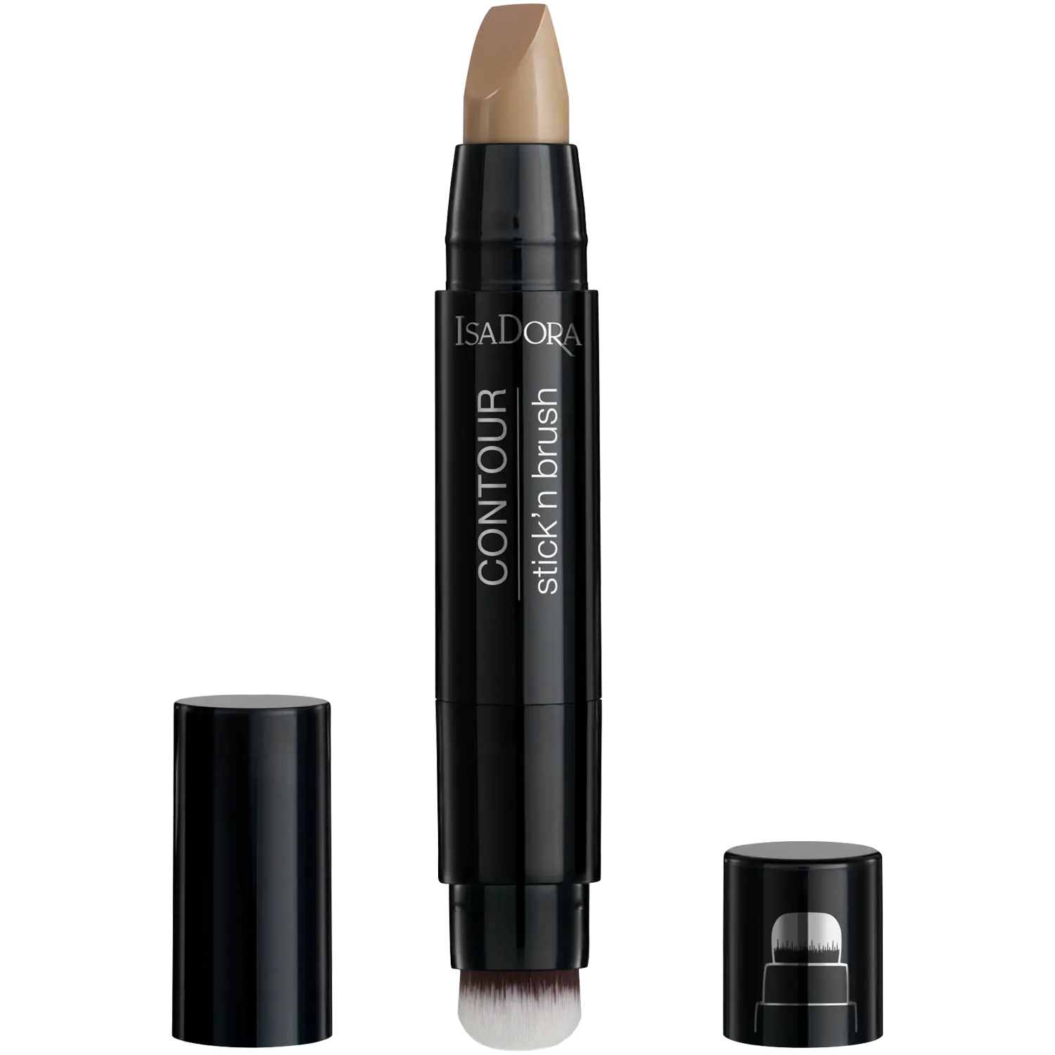 

Стик-бронзатор для лица 32 бежевый нейтральный Isadora Contour, 4,2 гр