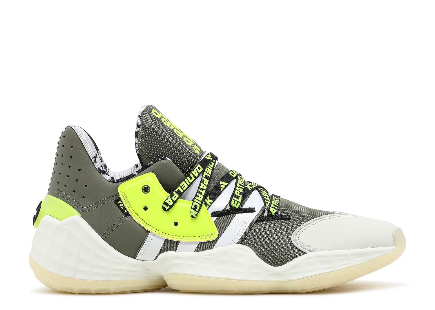 

Кроссовки adidas Daniel Patrick X Harden Vol. 4 'Legacy Green', зеленый