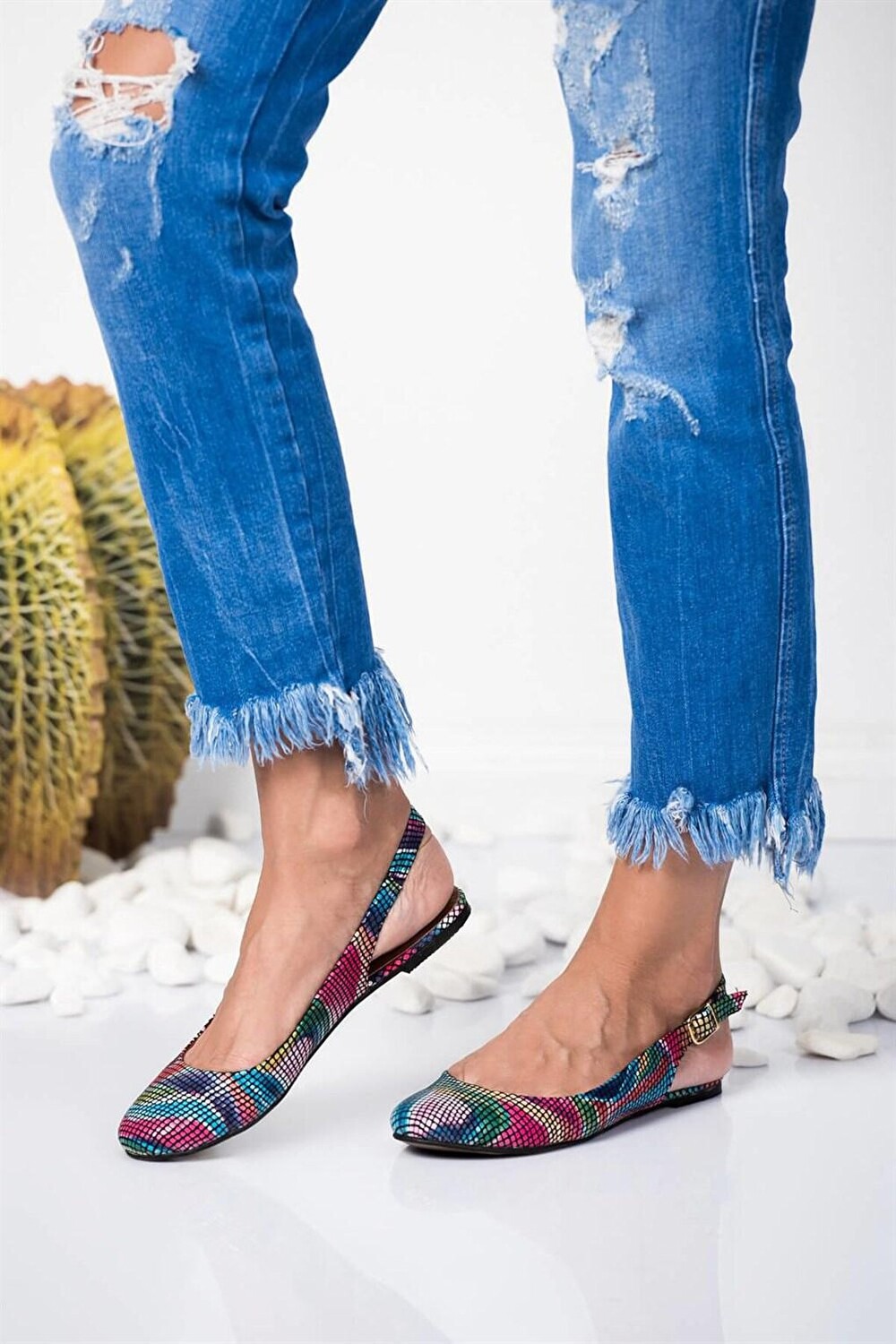 

Мульти женские балетки B726105207 Fox Shoes