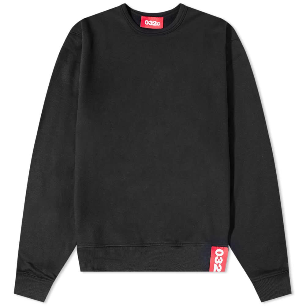 

Толстовка 032c Classic Tab Crew Sweat, Серый