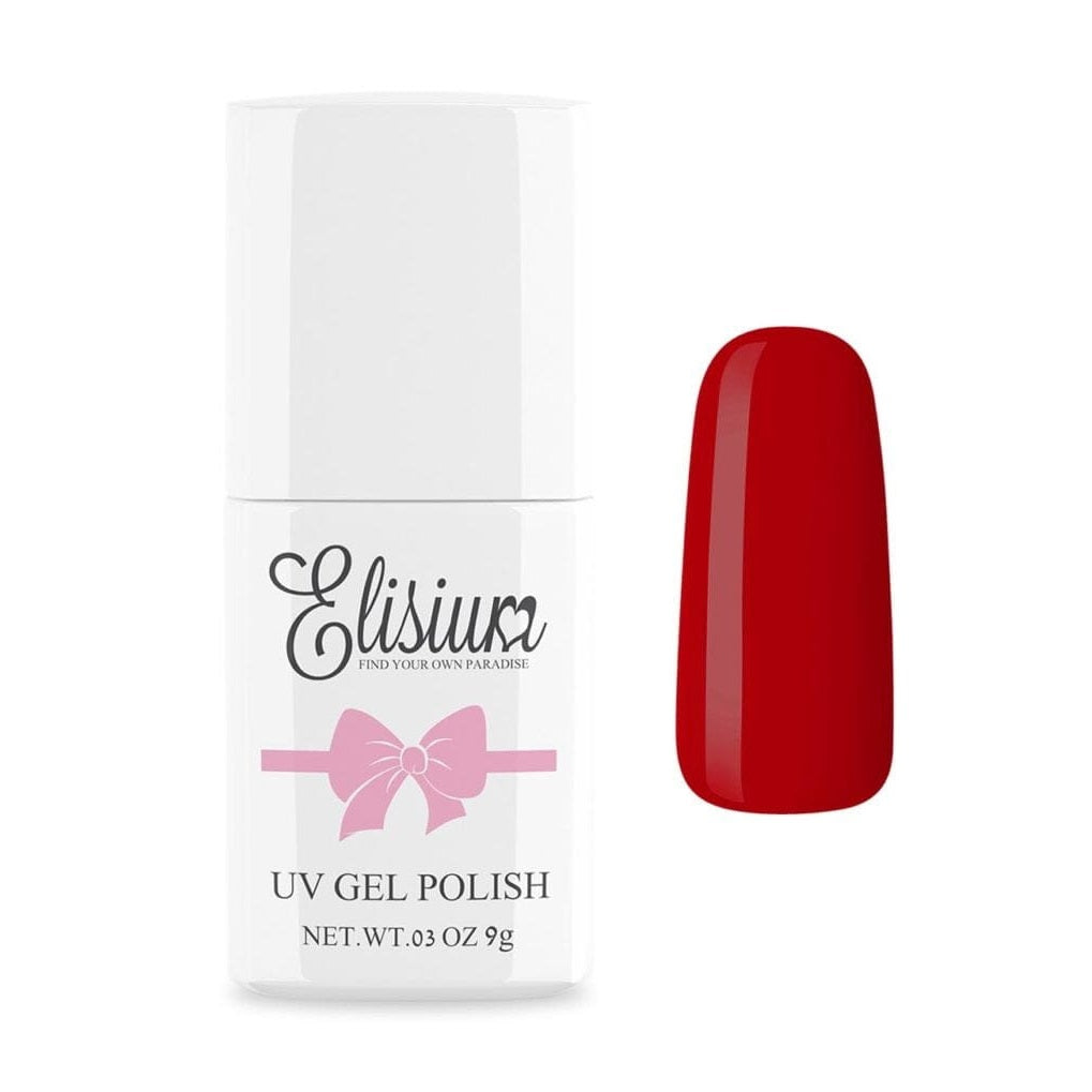 цена Elisium UV Gel Polish гибридный лак для ногтей 031 Hot Red 9g