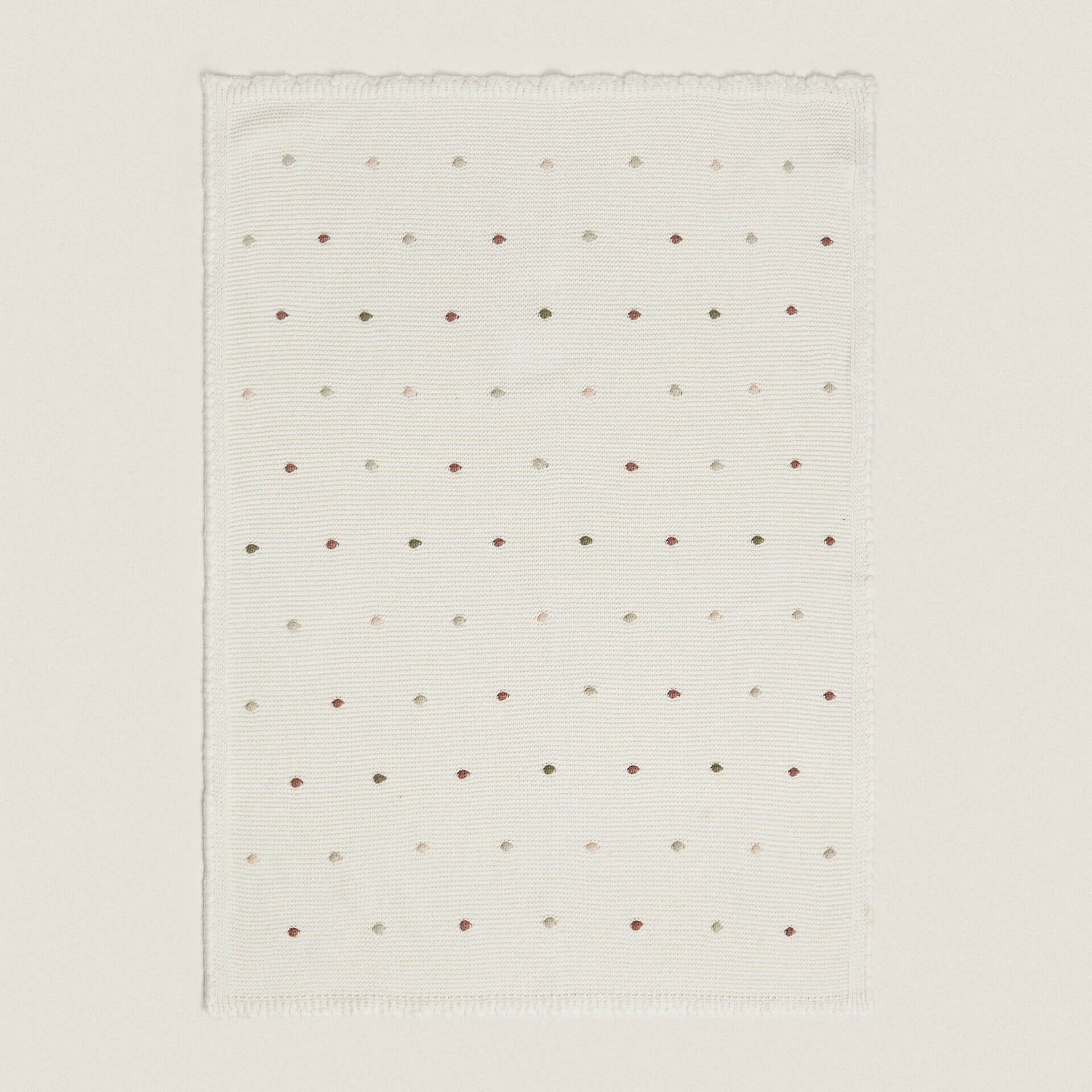 цена Детский плед Zara Home Knit, белый