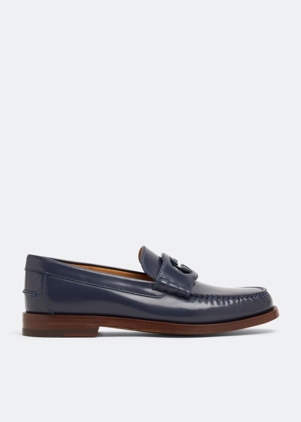 

Лоферы GUCCI Interlocking G loafers, синий