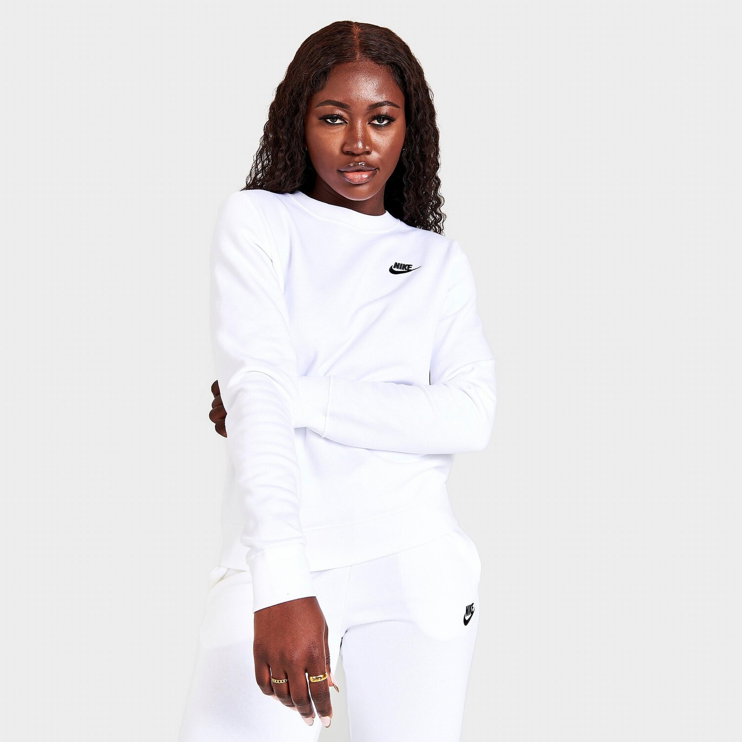 

Толстовка из флиса Nike Sportswear Club, белый