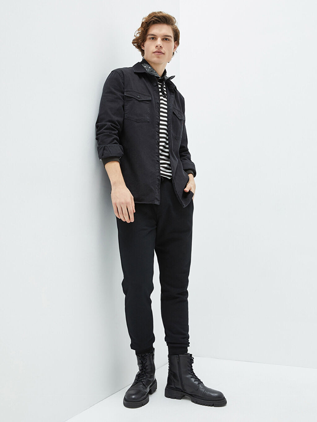 

Мужские спортивные штаны Slim Fit Jogger LCW Casual
