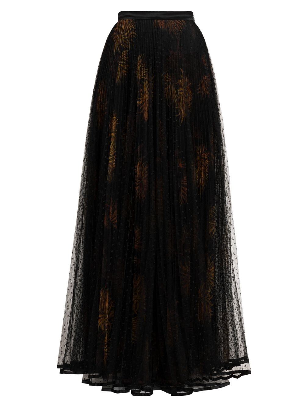 

Многослойная длинная юбка из тюля Dahlia Etro, черный