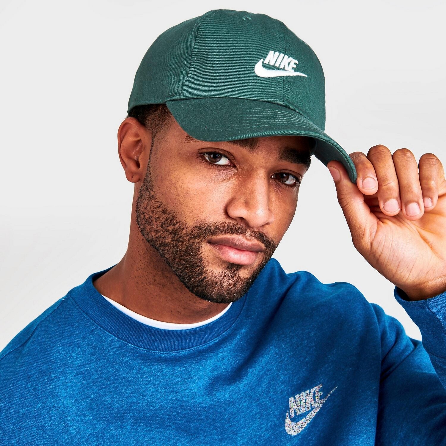 

Выстиранная регулируемая кепка Nike Sportswear Heritage86 Futura, зеленый
