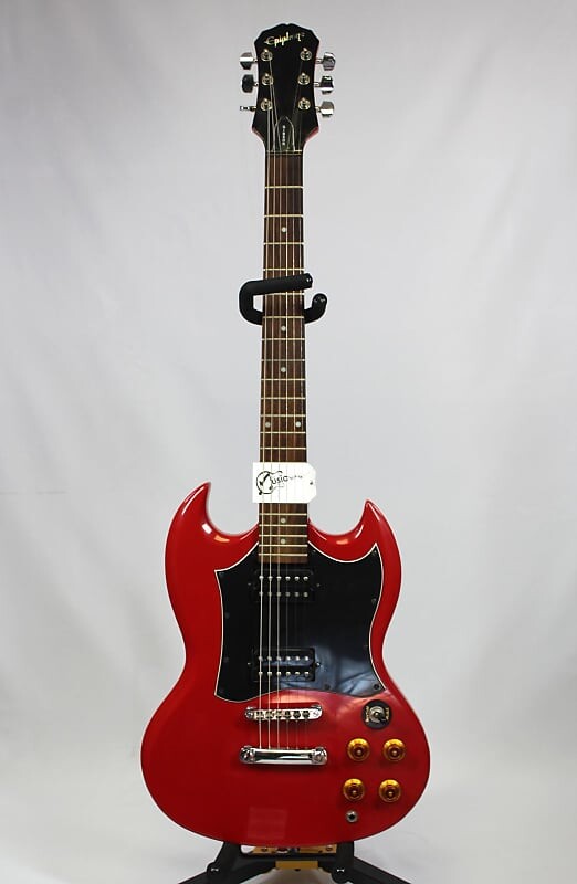 

2000 Epiphone Gibson 6-струнная красная электрогитара (SG G-310)