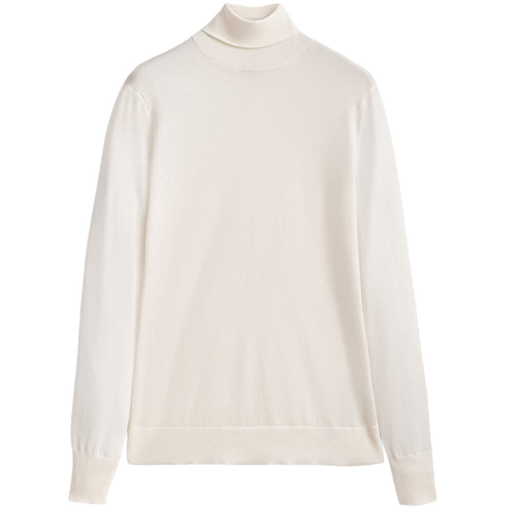 

Свитер Massimo Dutti Long Sleeve, кремовый, Бежевый
