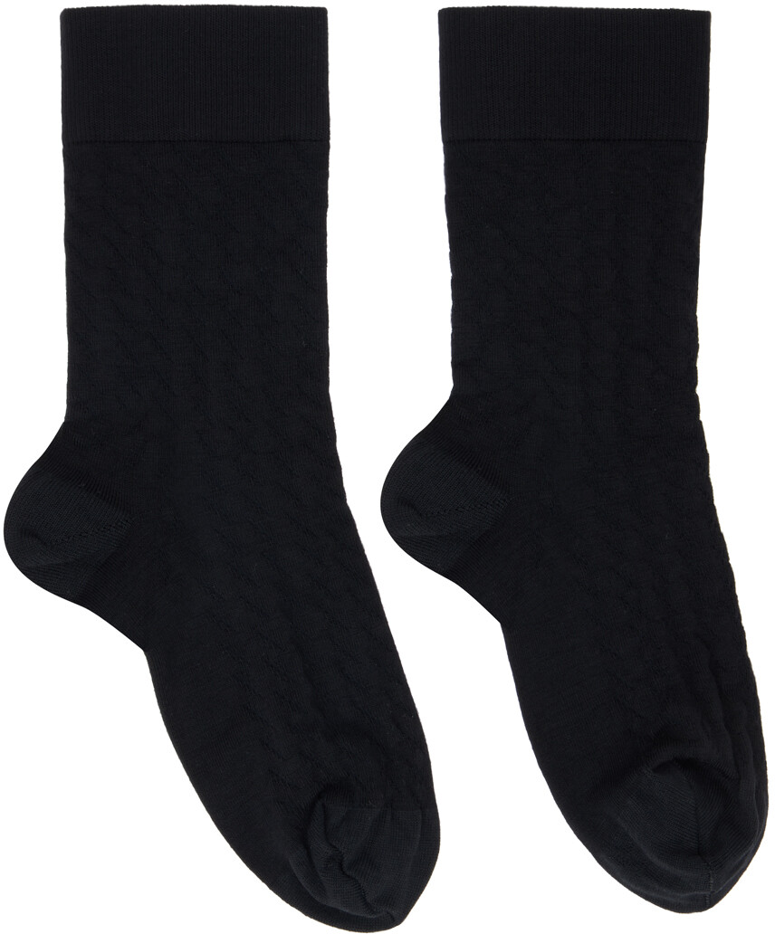 

Черные жаккардовые носки Wolford