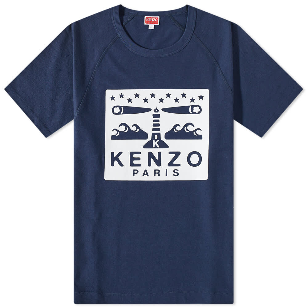 

Футболка Kenzo PARIS Lighthouse Slim Tee, Синий